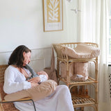 Nursery Pillow Cover, Ammepudebetræk - Beige Rose