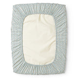 Changing Cushion Cover, Puslepude betræk - Floral Stripe