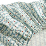 Changing Cushion Cover, Puslepude betræk - Floral Stripe