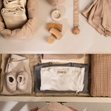 Nursery Storage Bags, Opbevaringskurve - Grey Sand