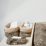 Nursery Storage Bags, Opbevaringskurve - Brown Leo