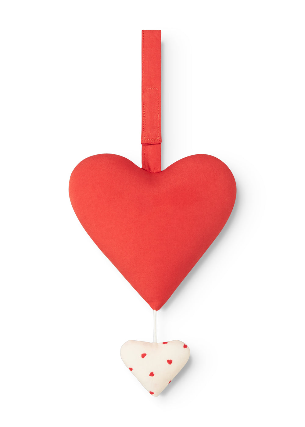 Musik uro med to fine hjerter der spiller Brahm´s Lullaby