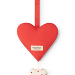 Musik uro med to fine hjerter der spiller Brahm´s Lullaby