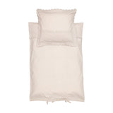 Bed Linen Scallop Baby, Sengetøj - Grey Sand
