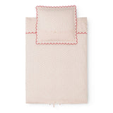 Bed Linen Scallop Baby - Sengetøj, Happy Hearts