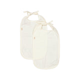 Bib Long (2-pack), Hagesmæk - Gentle White
