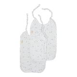 Bib Long (2-pack), Hagesmæk - Dolphin