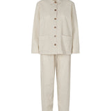 Pajama Set W, Pyjamassæt - Deep Lake Check