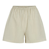 Pajama Shorts W, Shorts - Blue Stone Stripe