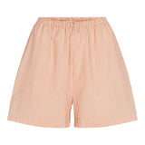 Pajama Shorts W, Shorts - Soft Cheek Stripe