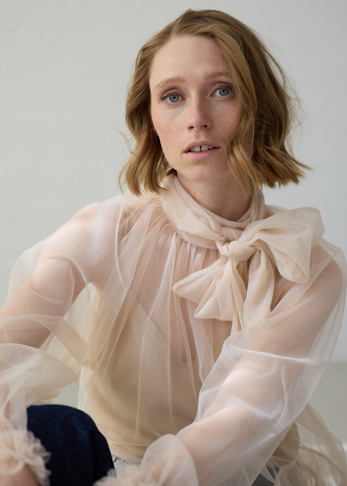 Truda W, Bluse - Barely Rose