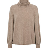 Tadin W, Kashmir Bluse - Linseed Mel.