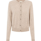 Tepi W, Kashmir Cardigan - Sand Mel.