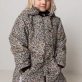 Olga Jacket, Vinterjakke - Leopard