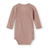 Belita, Uld Pointelle Bodystocking - Burnt Rose