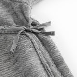 Belita, Uld Pointelle Bodystocking - Grey Melange