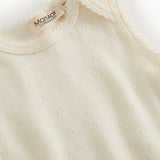 Bini, Uld Pointelle Bodystocking - Natural