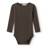 Benedikte, Uld Pointelle Bodystocking - Terre