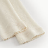 Leg, Uld Pointelle Leggings - Natural