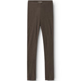 Leg, Uld Pointelle Leggings - Terre