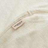 Alida, Uld Pointelle Baby tæppe - Natural