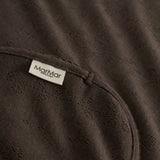 Alida, Uld Pointelle Baby tæppe - Terre