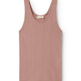 Tevo W, Uld Pointelle Undertrøje - Burnt Rose