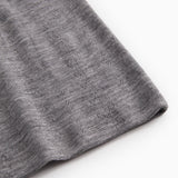 Tevo W, Uld Pointelle Undertrøje - Grey Melange