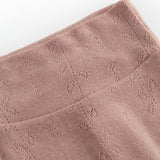 Piva, Uld Pointelle Bukser - Burnt Rose