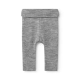Piva, Uld Pointelle Bukser - Grey Melange
