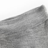 Piva, Uld Pointelle Bukser - Grey Melange