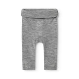 Piva, Uld Pointelle Bukser - Grey Melange