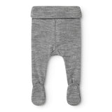 Pixa, Uld Pointelle Bukser - Grey Melange