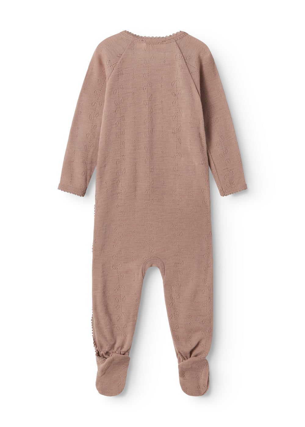 Rubetta, Uld Pointelle Heldragt - Burnt Rose