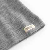 Strap Vest, Uld Pointelle Undertrøje - Grey Melange