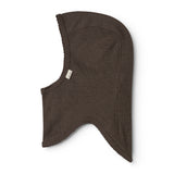 Balaclava, Uld Pointelle Elefanthue - Terre