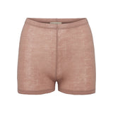 Poe W, Uld Pointelle Underbukser - Burnt Rose