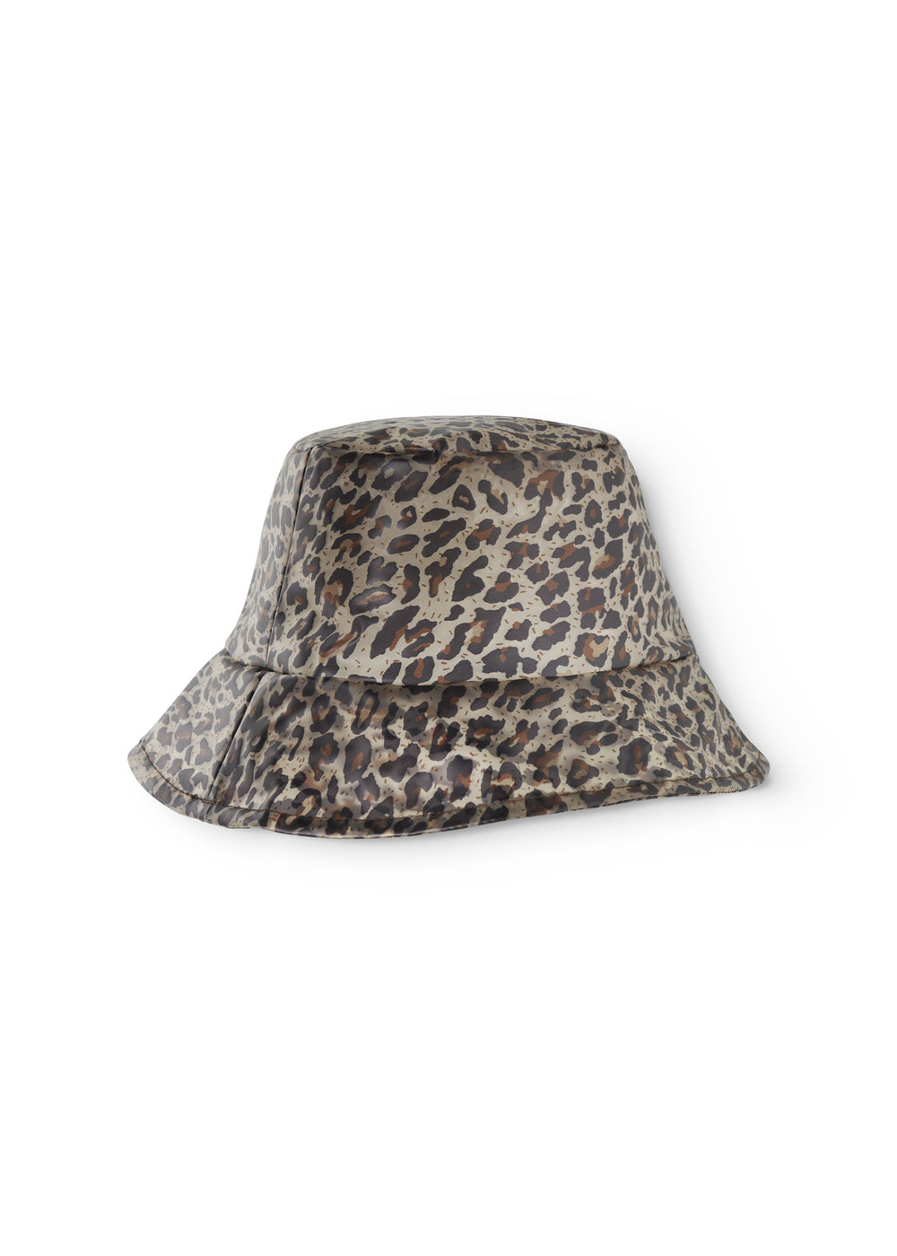 leopardmønstret regnhat i vandtæt materiale