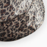 leopardmønstret regnhat i vandtæt materiale