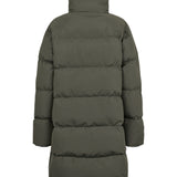 Olita W Coat, Frakke - Dark Moss