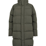 Olita W Coat, Frakke - Dark Moss