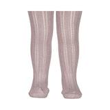 Tights Pointelle, Strømpebukser - Airy Purple