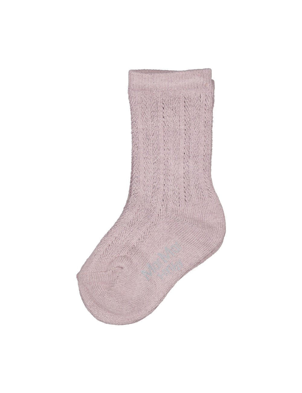 Knee Socks Pointelle, Strømpebukser - Airy Purple