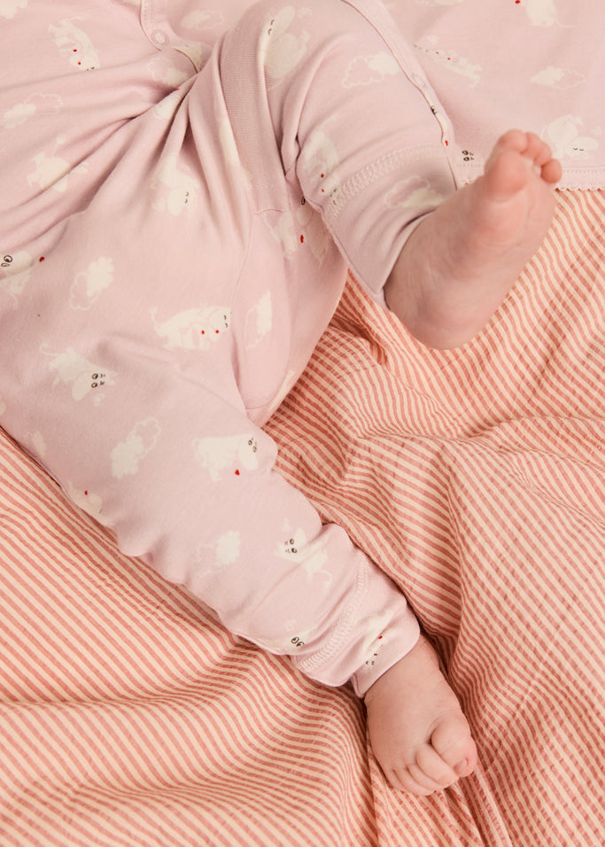 Bed Linen Baby, Sengetøj - Soft Cheek Stripe