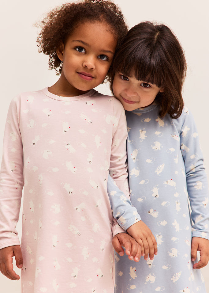 Night Dress, Natkjole - Rose Moomin