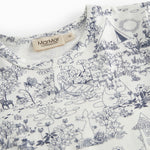 Kortærmet t-shirt til børn med et fint Moomin print