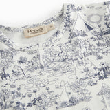 Kortærmet t-shirt til børn med et fint Moomin print