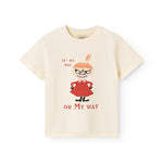 Kortærmet t-shirt til børn med print af lille My fra Moomin