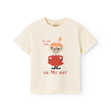 Kortærmet t-shirt til børn med print af lille My fra Moomin