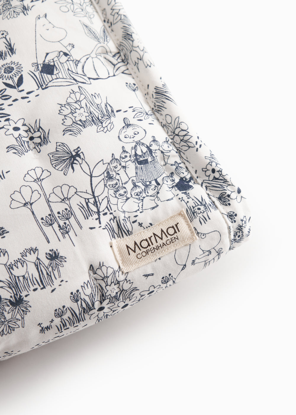 Pusleunderlag med sødt Moomin print